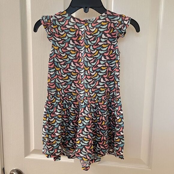 Cherokee Gray Bird Dress Lace Top Girls Size 3T NWT - Picture 9 of 11